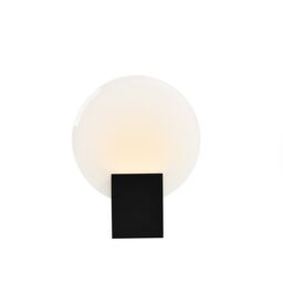 Nordlux Hester Wall Light Black Plastic Bathroom LED IP44 3000k Mains - thumbnail 3