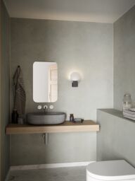 Nordlux Hester Wall Light Black Plastic Bathroom LED IP44 3000k Mains - thumbnail 6