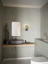 Nordlux Hester Wall Light Black Plastic Bathroom LED IP44 3000k Mains - thumbnail 8
