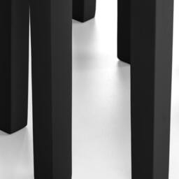 Cheshire Invermere Two Tone Black & Oak Nest Of Tables in Light Oak - thumbnail 4