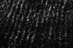 Allure Bath Fashions Velvet Chenille Bobble Bath Mat Non-Slip in Charcoal - thumbnail 4