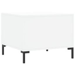 Berkfield Home Coffee Tables 2 pcs White 50x50x40 cm Engineered Wood - Size: 50 x 50 x 40 cm - thumbnail 9