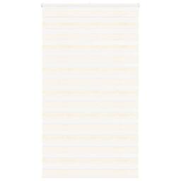 Berkfield Home Zebra Blind Marble Beige 125x200 cm Fabric Width 120.9 cm Polyester - thumbnail 2