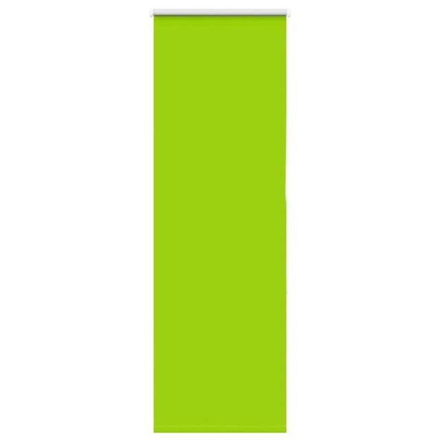Berkfield Home Roller Blind Blackout Leaves Green 60x150 cm Fabric Width 55.7 cm Polyester - image 1