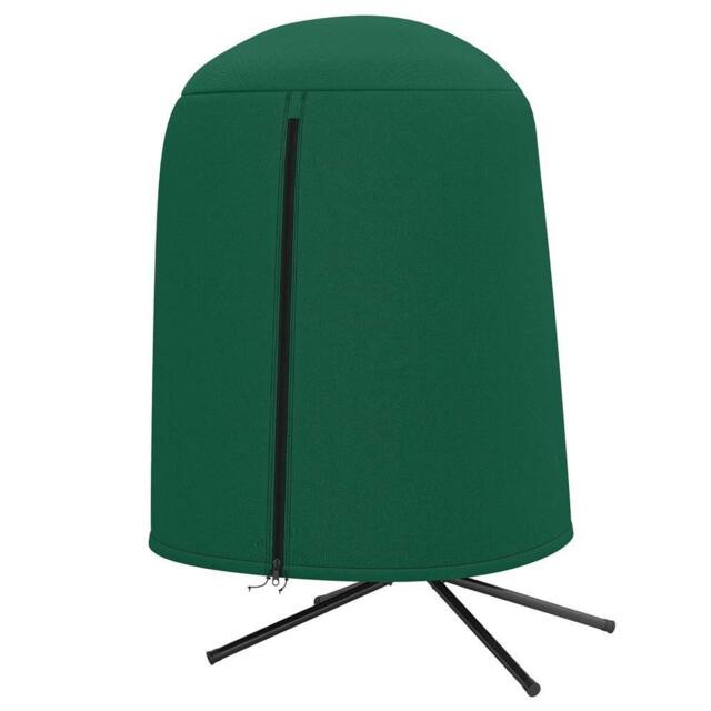 SPETLEK Hanging Egg Chair Cover Garden Swing Chair Cover in Green - Size: 0.6m2 - image 1