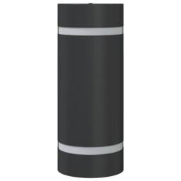 Berkfield Home Outdoor Wall Light Black Die-cast Aluminium - thumbnail 4