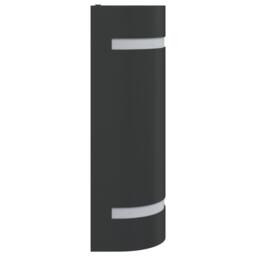 Berkfield Home Outdoor Wall Light Black Die-cast Aluminium - thumbnail 5