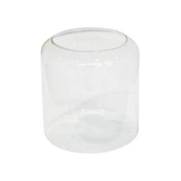 Lemon Pavilion Furniture and Decor Hurricane Lantern with Sand - Glass - L23 x W23 x H31 cm - Clear - thumbnail 1