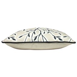 Furn Annika Floral Cushion in Light Beige - Size: 50 cm x 50 cm - thumbnail 3