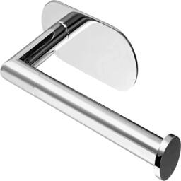 VOGREX Toilet Roll Holder Dispenser Wall Mounted Stainless Steel in Silver