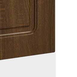 Berkfield Home Dishwasher Panel¬†Kalmar¬†Brown Oak 60x1.5x67 cm Engineered Wood in Brown - thumbnail 7