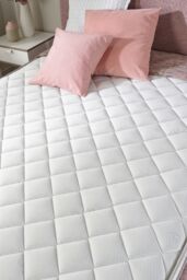 Aspire Natural Wool 600 Dual Layer Hybrid Mattress in White - Size: Small Double - thumbnail 3