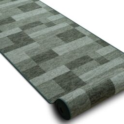 RugsX Anti-Slip Icona Runner in Green - Size: 100 cm x 370 cm - thumbnail 3