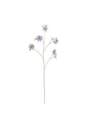 KDMD Purple Edelweiss 101cm Artificial Flowers - thumbnail 2