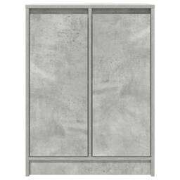 Berkfield Home Sideboard Concrete Grey 57x34x76 cm Engineered Wood - Size: 57 x 34 x 76 cm - thumbnail 6