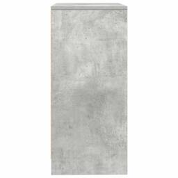 Berkfield Home Sideboard Concrete Grey 57x34x76 cm Engineered Wood - Size: 57 x 34 x 76 cm - thumbnail 7