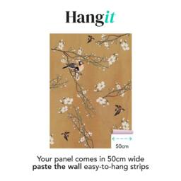 Superfresco Easy Birds & Blossom Ochre Print To Order 3m x 2.8m Mural in Yellow - thumbnail 3