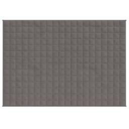 Berkfield Home Weighted Blanket Grey 150x200 cm 11 kg Fabric - thumbnail 3