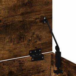 Berkfield Home Storage Box Smoked Oak 102x35x35 cm Engineered Wood in Brown - Size: 102 x 35 x 35 cm - thumbnail 9