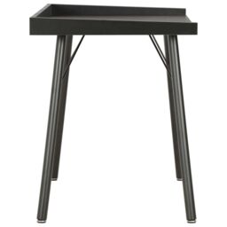 Berkfield Home Desk Black 90x50x79 cm - Size: 90 x 50 x 79 cm - thumbnail 3
