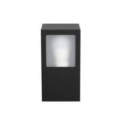 Netlighting Nika Outdoor Flush Wall Lamp Black Tinted IP44 - thumbnail 3
