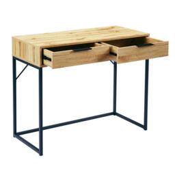 Cheshire Premium Kora 2 Drawer Dressing Table Or Desk - Light Oak - thumbnail 2