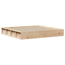 Berkfield Home with Storage Manual Brown 200 x 200 cm Pine wood - thumbnail 7