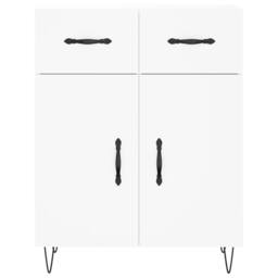 Berkfield Home Highboard White 69.5x34x180 cm Engineered Wood - thumbnail 8