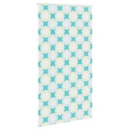 Berkfield Home Shower Roller Blind 130x240 cm Fabric Width 126 cm in Blue - thumbnail 3
