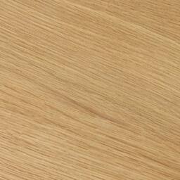 Cheshire Lugano Oak Triangular Side Table With Shelf in Natural Oak in Brown - thumbnail 5