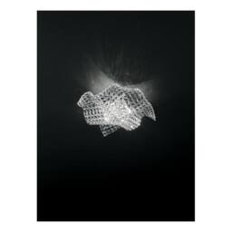 Netlighting RUMBA Ceiling Light Transparent Crystal 44x12x44cm in Clear - Size: 44 x 12 x 44 cm - thumbnail 2