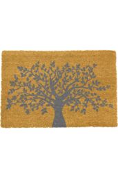 Artsy Mats Tree of Life Grey Doormat - Regular 60x40cm - Size: 40 cm x 60 cm - thumbnail 1