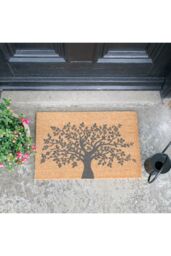 Artsy Mats Tree of Life Grey Doormat - Regular 60x40cm - Size: 40 cm x 60 cm - thumbnail 3