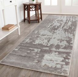 Desire Rugs Serenity Modern Abstract Abrasion Area Rug - Contemporary Style for Living Room, Bedroom or Hallway in Stone - Size: 160 cm x 230 cm - thumbnail 7