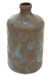 Orsina Brown Bottle Vase, Boho Chic Decorative Vase, Modern & Contemporary Stoneware Tall Vase, Large Vase Decor - thumbnail 3