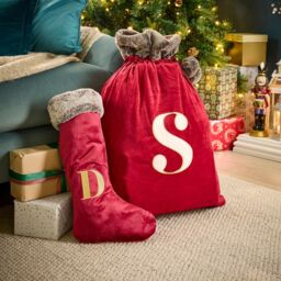 Christmas Sack with Embroidered Letter - thumbnail 4