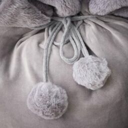 Christmas Sack with Embroidered Letter - thumbnail 1