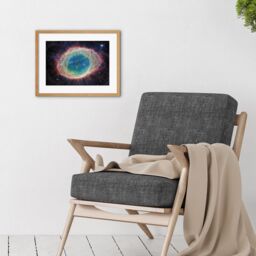 Artery8 Wall Art Print NASA James Webb Telescope NIRCam Image of Ring Nebula Planetary Messier 57 Intricate Details of a Dying Star Formation - thumbnail 2