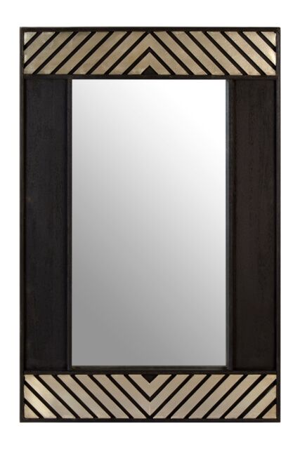 Orsina Boho Black Wall Mirror - image 1