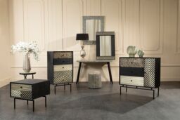 Orsina Boho Black Wall Mirror - thumbnail 3