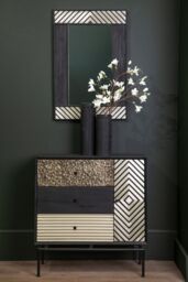 Orsina Boho Black Wall Mirror - thumbnail 2