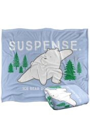 Cartoon Network We Bare Bears Suspense Silky Touch Super Soft Throw Blanket 152 X 127 cm in White - thumbnail 2