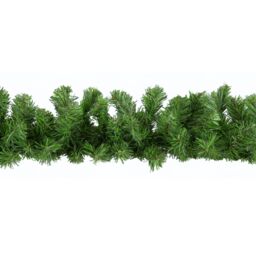 Samuel Alexander 270cm (9ft) Plain Green Colorado Christmas Garland - thumbnail 8