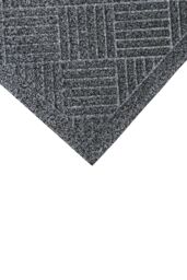 JVL Dirt Defender Scraper Doormat 40x60cm Square Grey - Size: 40 cm x 60 cm - thumbnail 4
