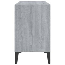 Berkfield Home TV Cabinet with Metal Legs Grey Sonoma 69.5x30x50 cm - thumbnail 5