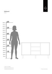 Orsina Contemporary White High Gloss Sideboard - Gloss Finish TV Cabinet For Livingroom - Functional TV Unit - thumbnail 4