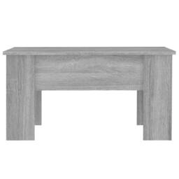 Berkfield Home Coffee Table Grey Sonoma 79x49x41 cm Engineered Wood - Size: 79 x 49 x 41 cm - thumbnail 3