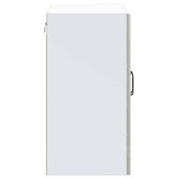 Berkfield Home Kitchen Wall Cabinet with Glass Door Lucca Grey Sonoma Engineered Wood - thumbnail 8