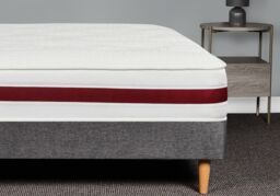 Sloomy Bronze 1500 Dual Sided Pocket Mattress in White - Size: Small Double - thumbnail 2
