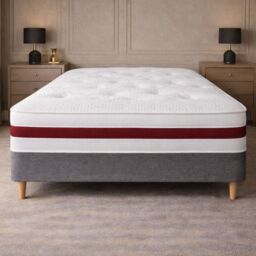 Sloomy Bronze 1500 Dual Sided Pocket Mattress in White - Size: Small Double - thumbnail 9
